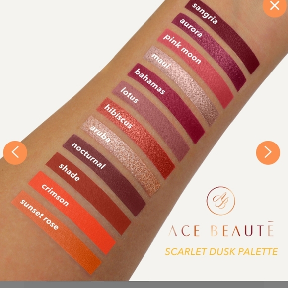 Eyeshadow Ace Beautè Scarlet Dusk - Picture 3 of 4